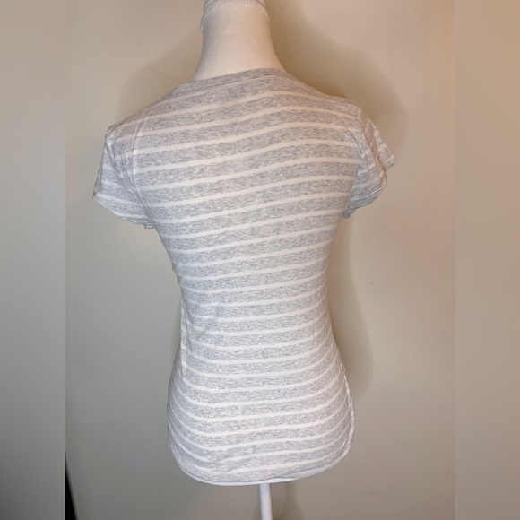 ⭐️ Old Navy striped short-sleeved henley- Small - Picture 5 of 6